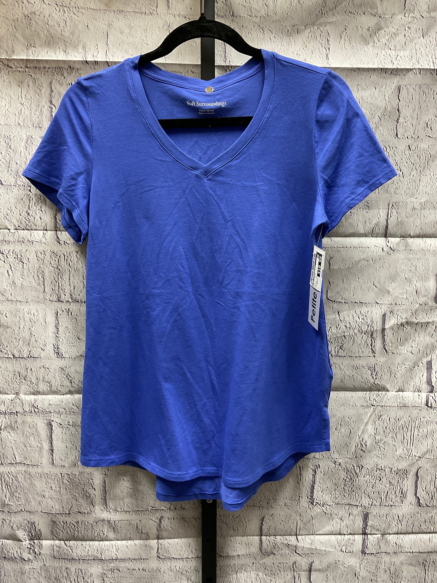 Top Short Sleeve Basic By Soft Surroundings  Size: Petite   Xs