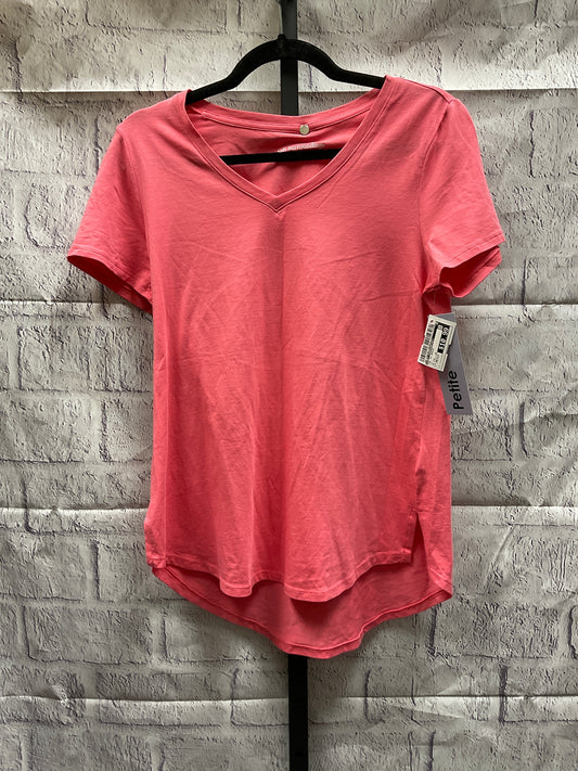 Top Short Sleeve Basic By Soft Surroundings  Size: Petite   Xs