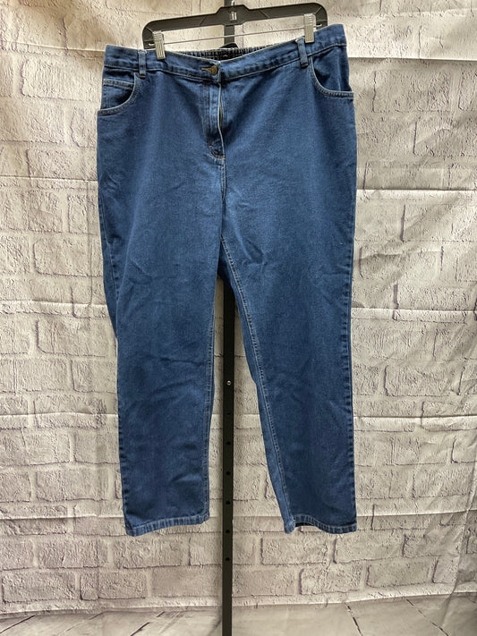 Jeans Relaxed/boyfriend By Woman Within  Size: 20