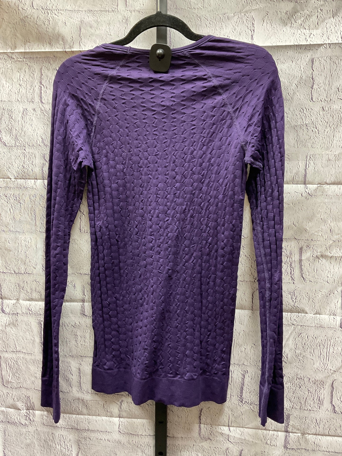 Athletic Top Long Sleeve Collar By Athleta  Size: M