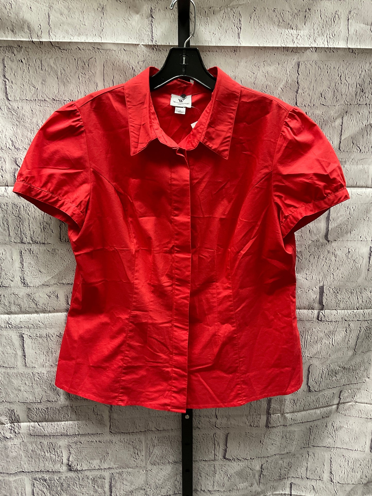 Top Short Sleeve By Worthington  Size: L