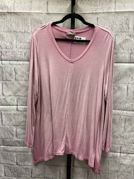 Top Long Sleeve Basic By Style And Company  Size: 1x