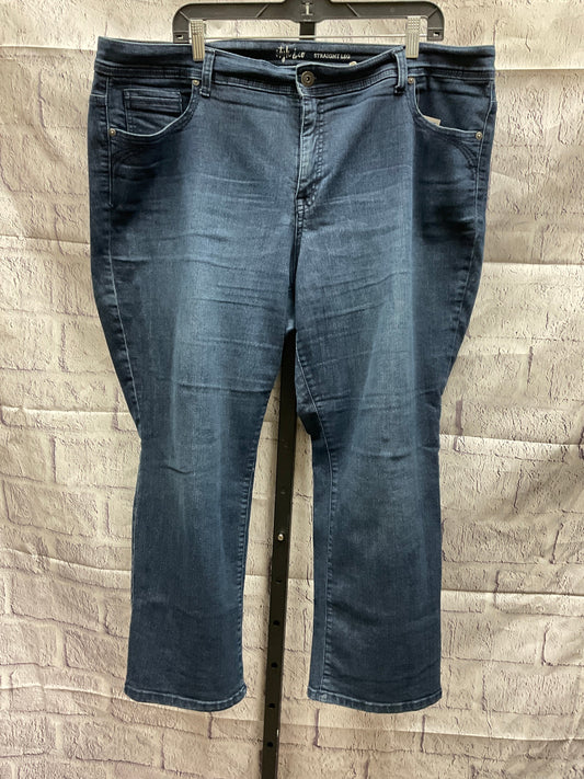 Jeans Straight By Style And Company  Size: 20