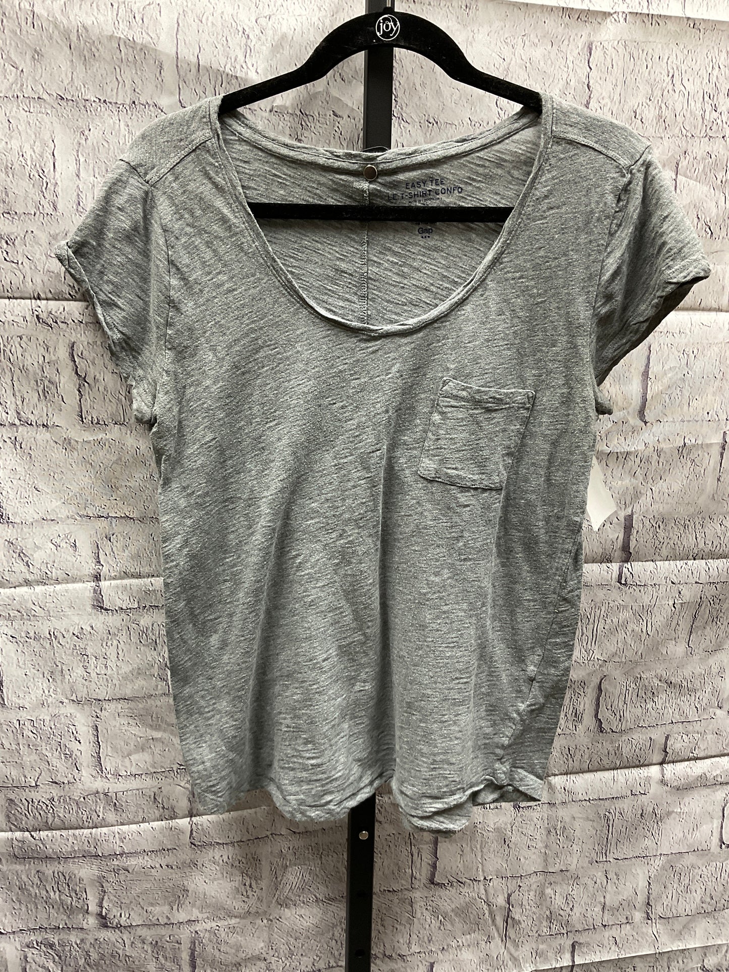 Top Short Sleeve Basic By Gap  Size: L