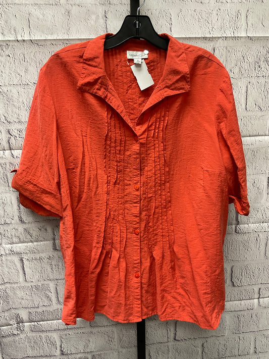 Top Short Sleeve By Coldwater Creek  Size: 1x
