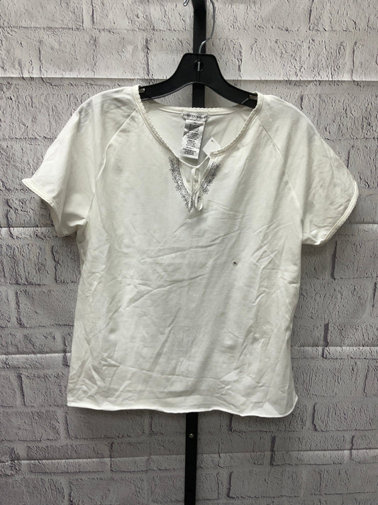 Top Short Sleeve By Rebecca Malone  Size: Xl