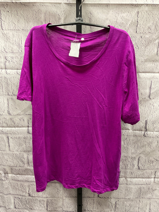 Top Short Sleeve By J Crew  Size: 2x
