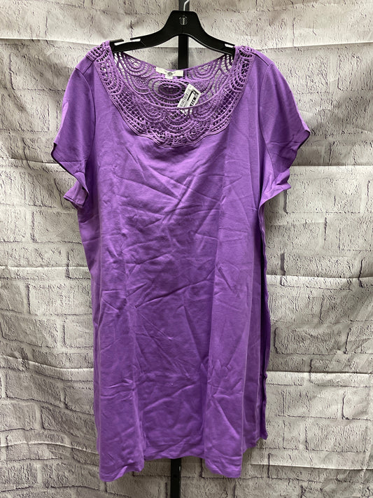 Dress Casual Midi By Liz Claiborne  Size: 2x