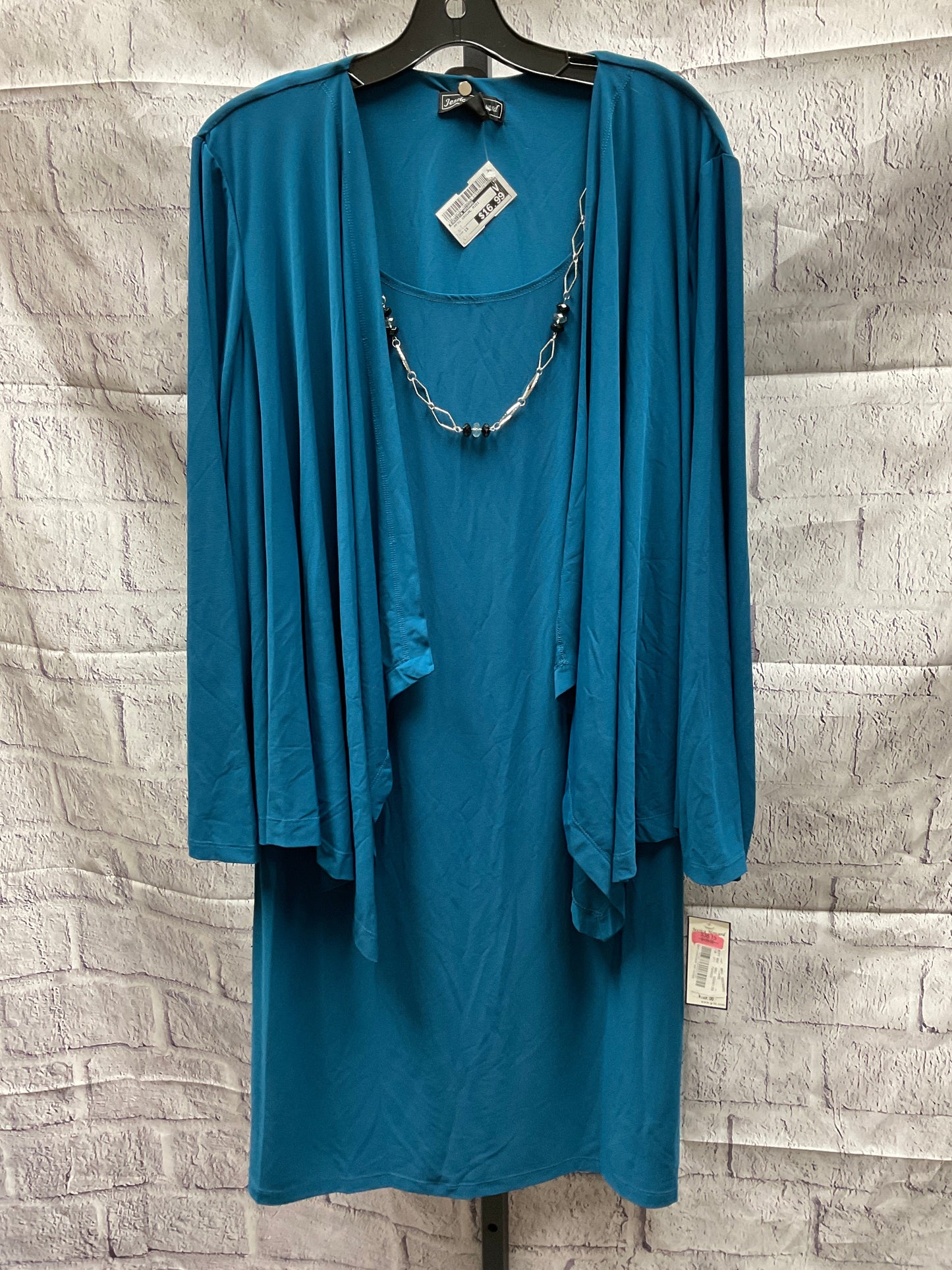 Dress Casual Midi By Jessica Howard  Size: 1x