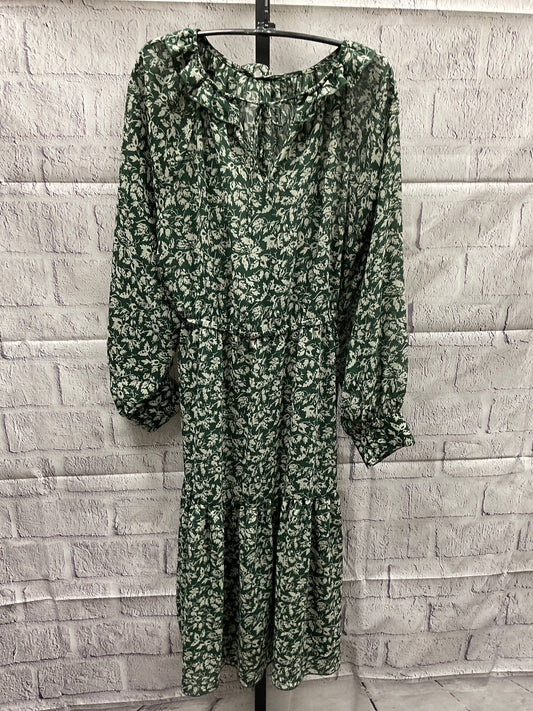 Dress Casual Midi By Madewell  Size: Petite Large