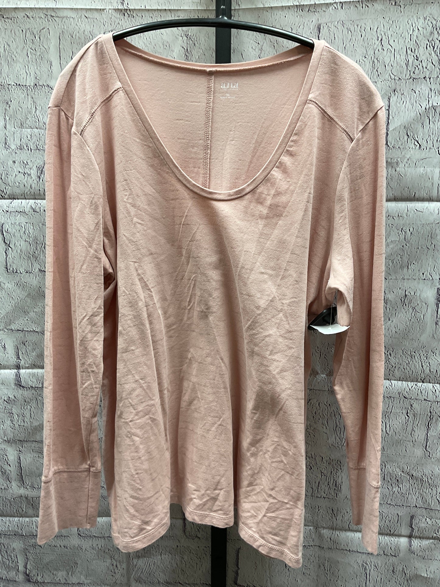 Top Long Sleeve By Ana  Size: Xl