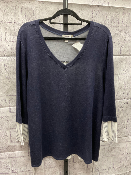 Top Long Sleeve By Westport  Size: Xl