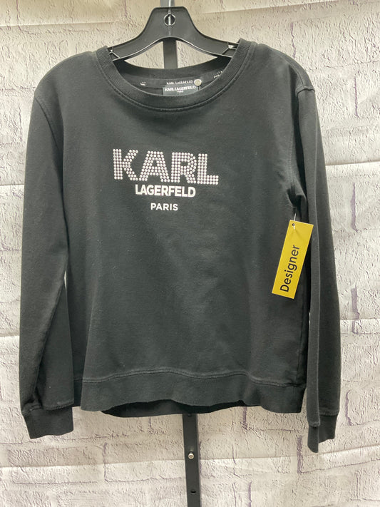 Sweatshirt Luxury Designer By Karl Lagerfeld  Size: S