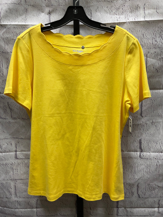 Top Short Sleeve By Kim Rogers  Size: Petite Large