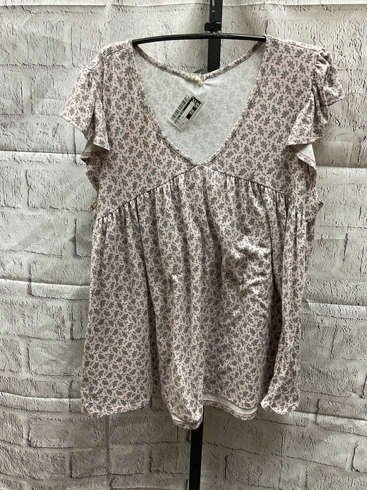 Top Short Sleeve By Lovely Melody  Size: Xl