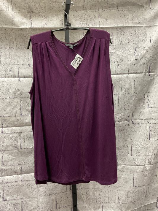 Top Sleeveless By 41 Hawthorn  Size: 2x