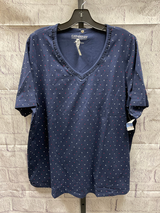 Top Short Sleeve By Catherines  Size: Xl