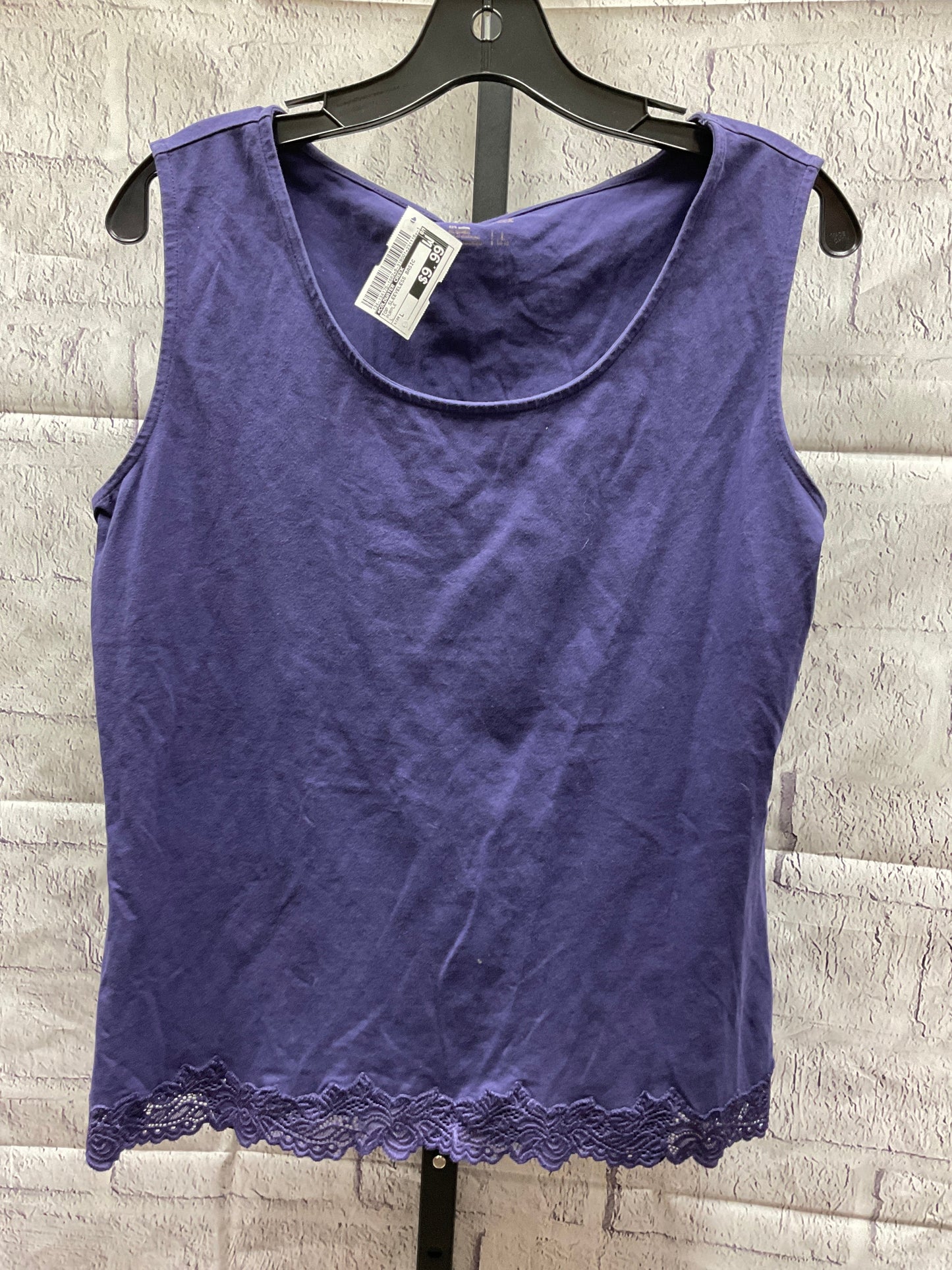 Top Sleeveless Basic By Coldwater Creek  Size: L
