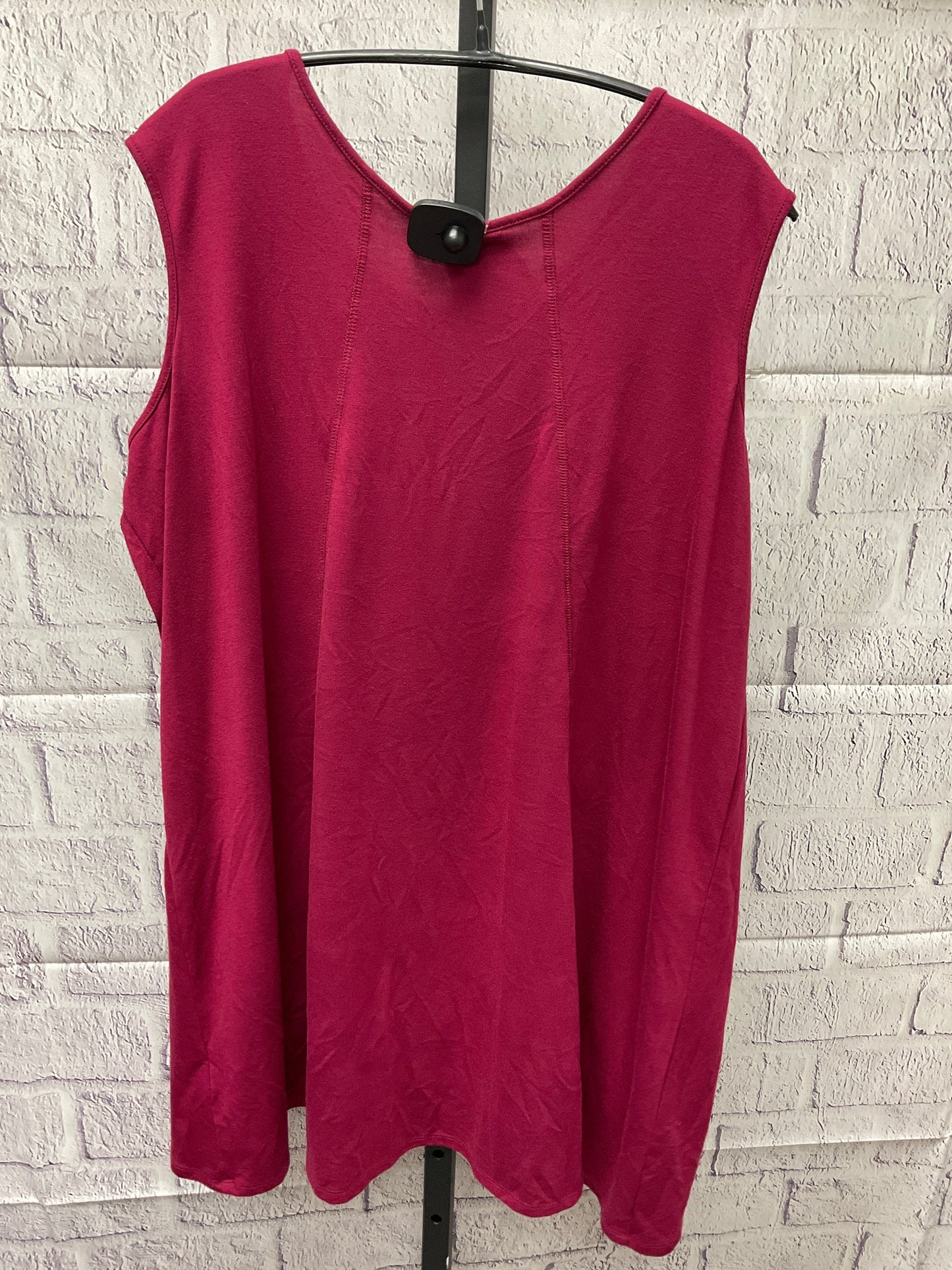 Top Sleeveless Basic By Clothes Mentor  Size: 1x