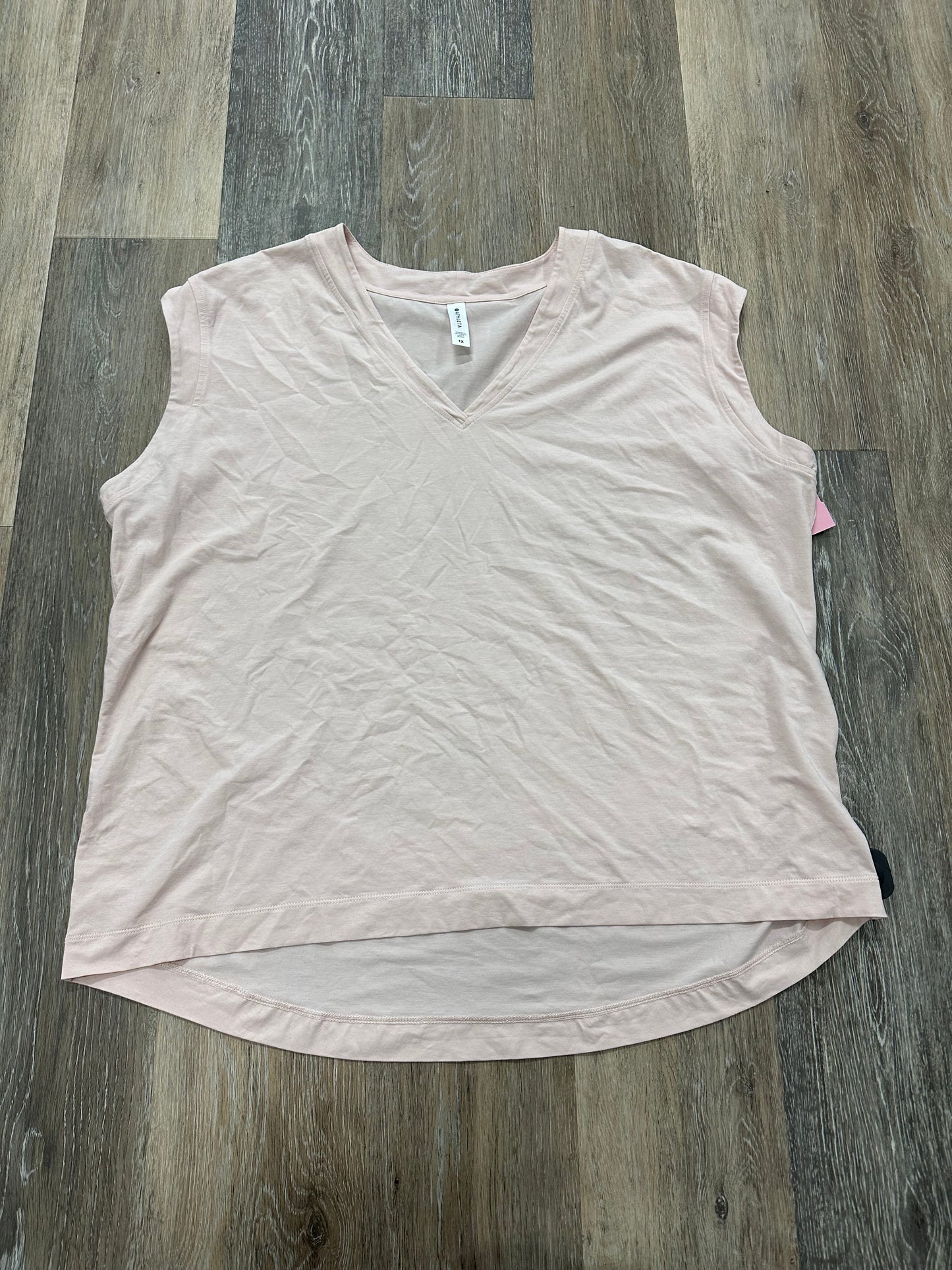 Athletic Top Short Sleeve By Athleta  Size: 1x