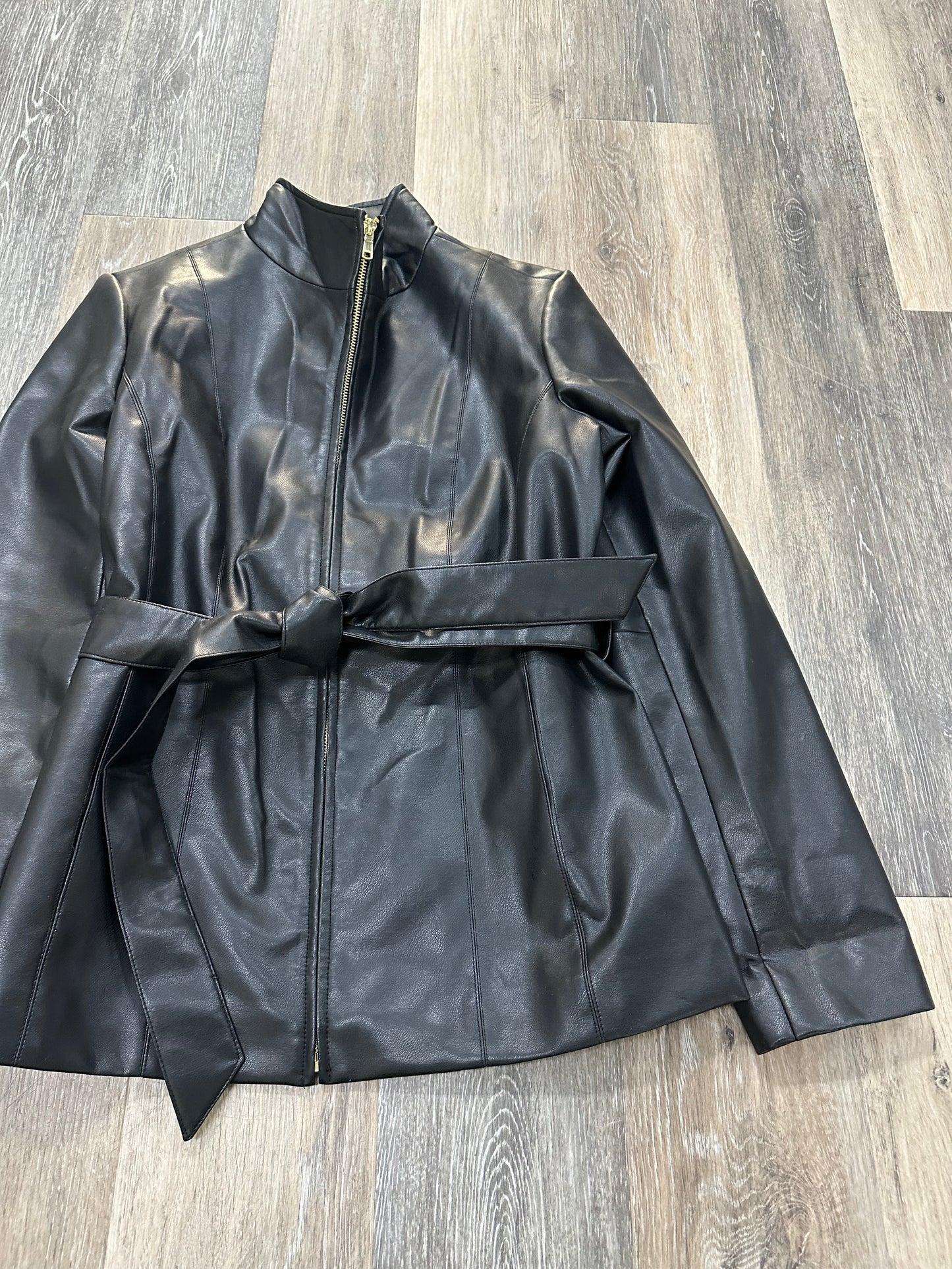 Jacket Leather By Cole-haan  Size: M