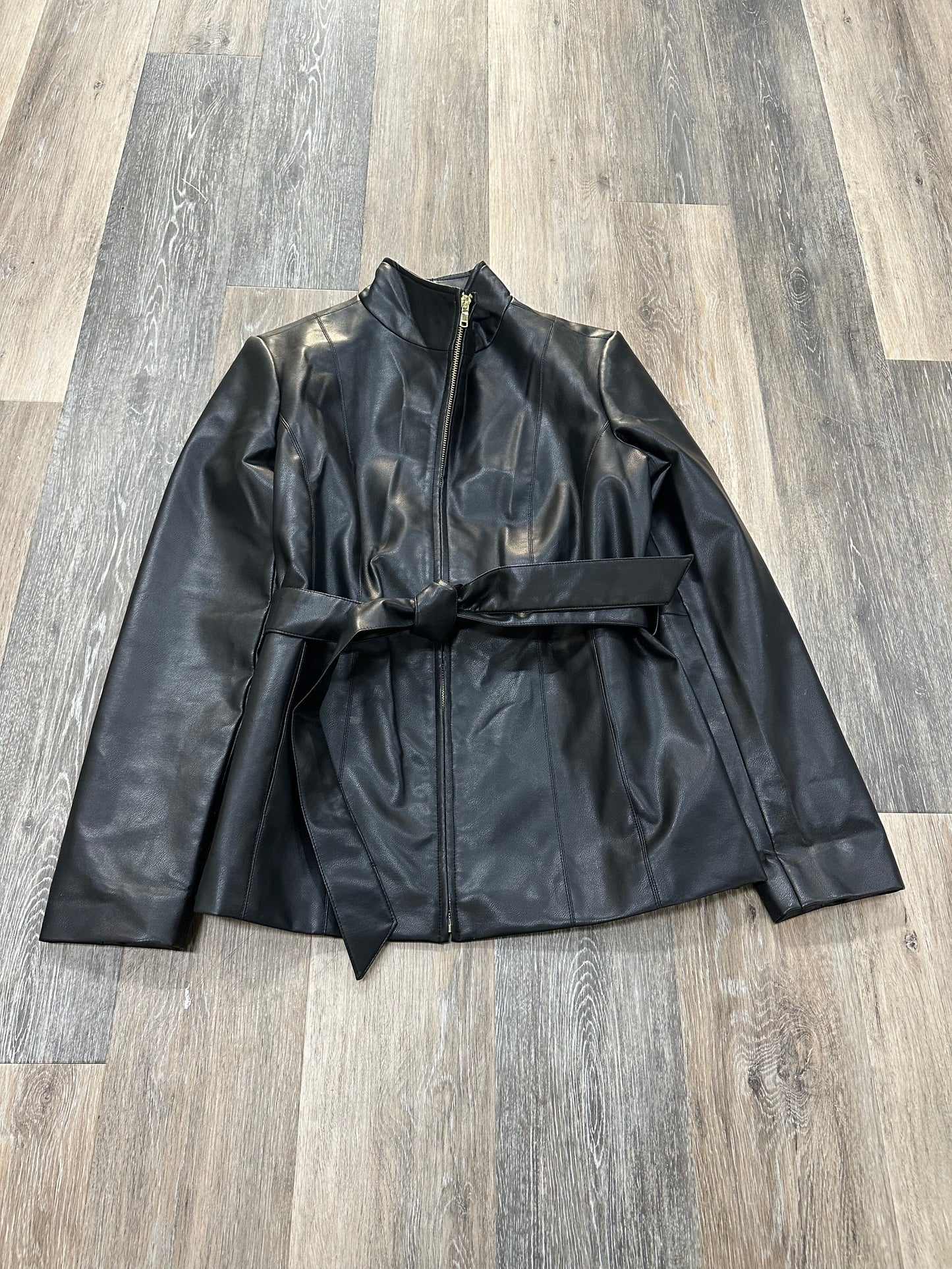 Jacket Leather By Cole-haan  Size: M