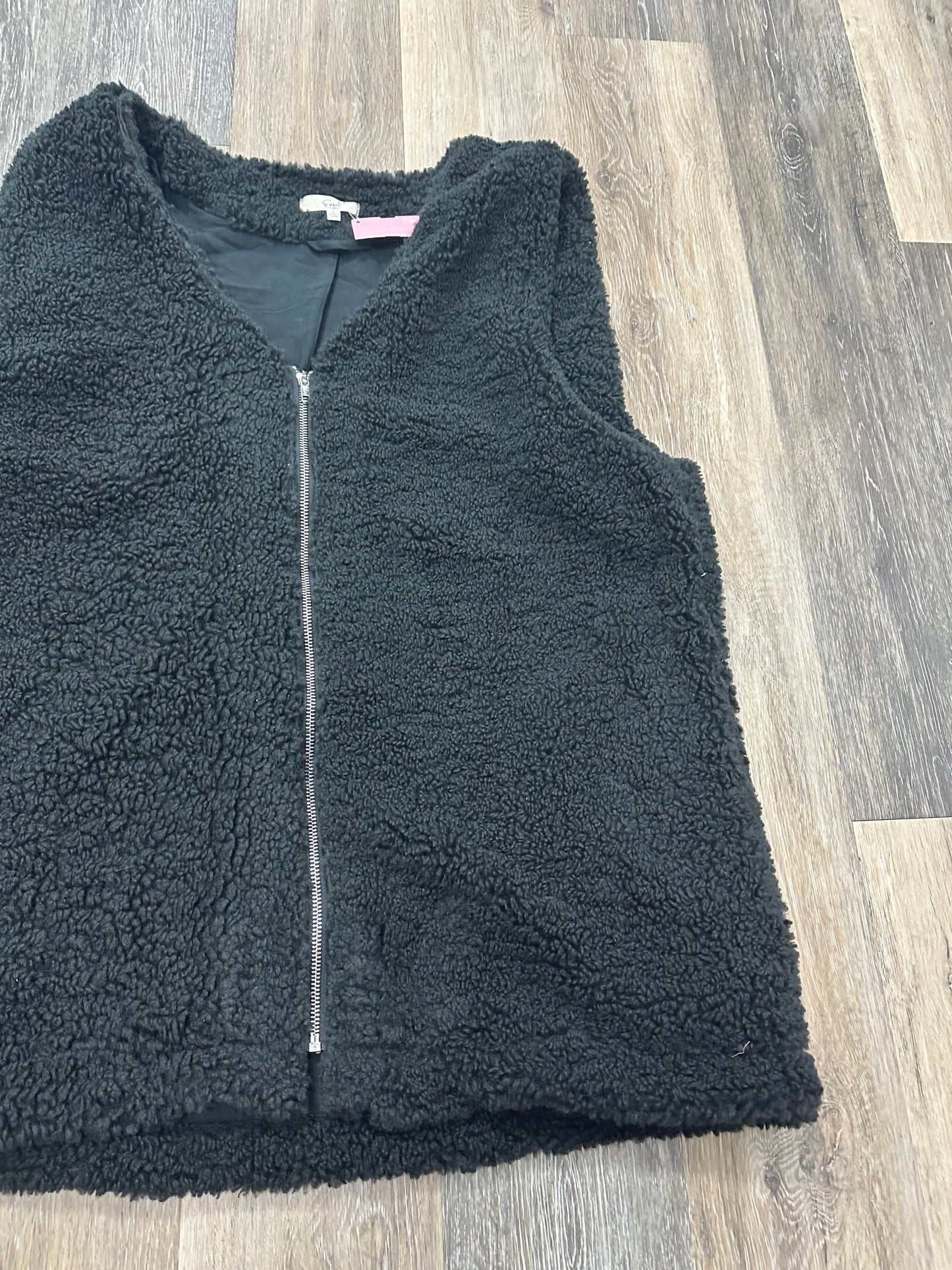 Vest Faux Fur & Sherpa By Easel  Size: L