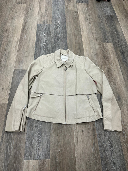 Jacket Leather By Anthropologie  Size: L