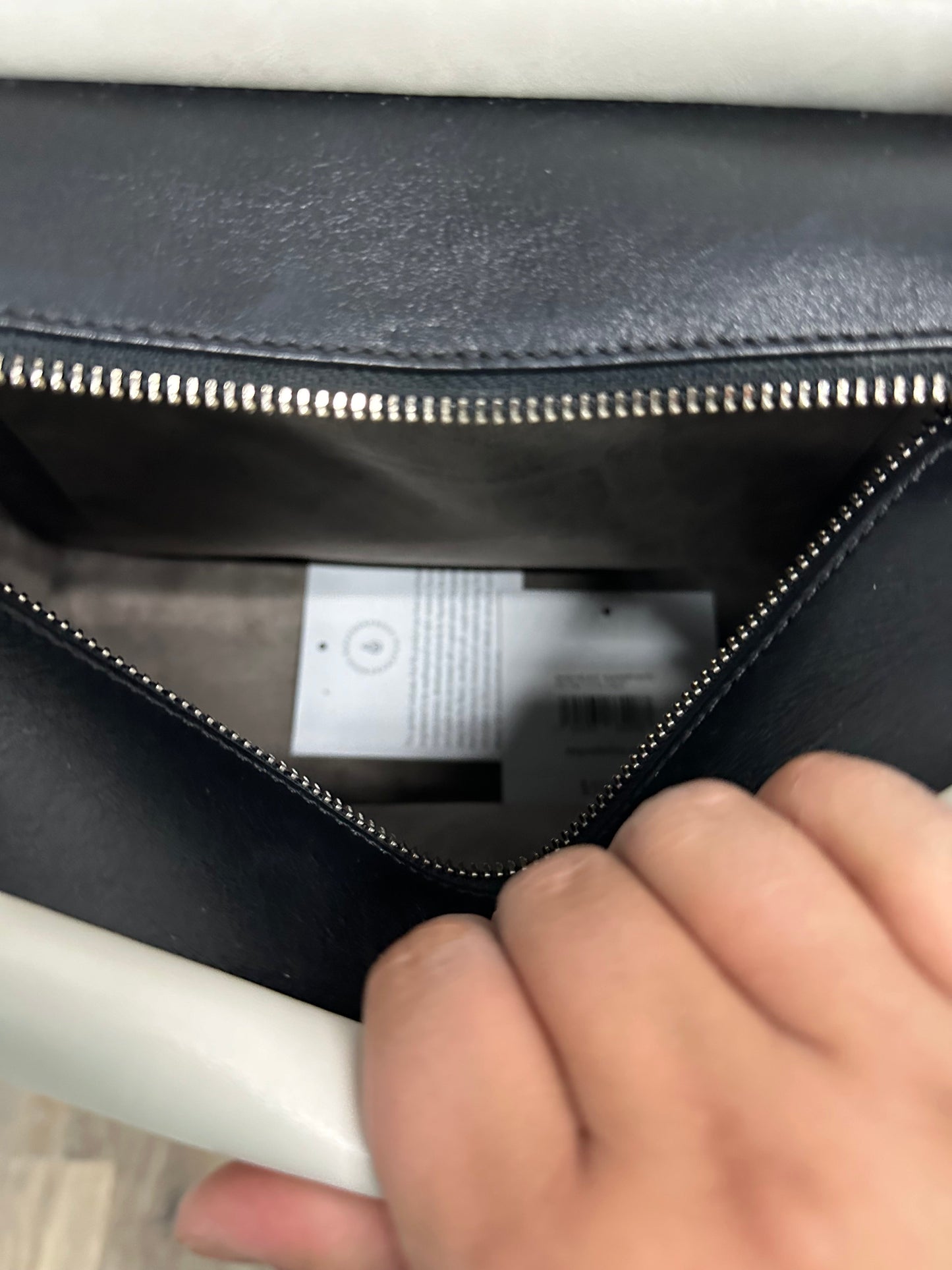 Handbag Leather By Aquatalia  Size: Medium