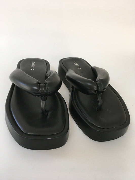 Sandals Flip Flops By Torrid  Size: 6.5