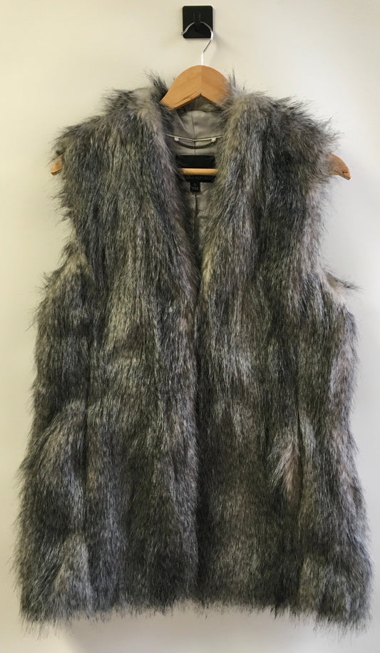 Vest Faux Fur & Sherpa By Banana Republic  Size: S