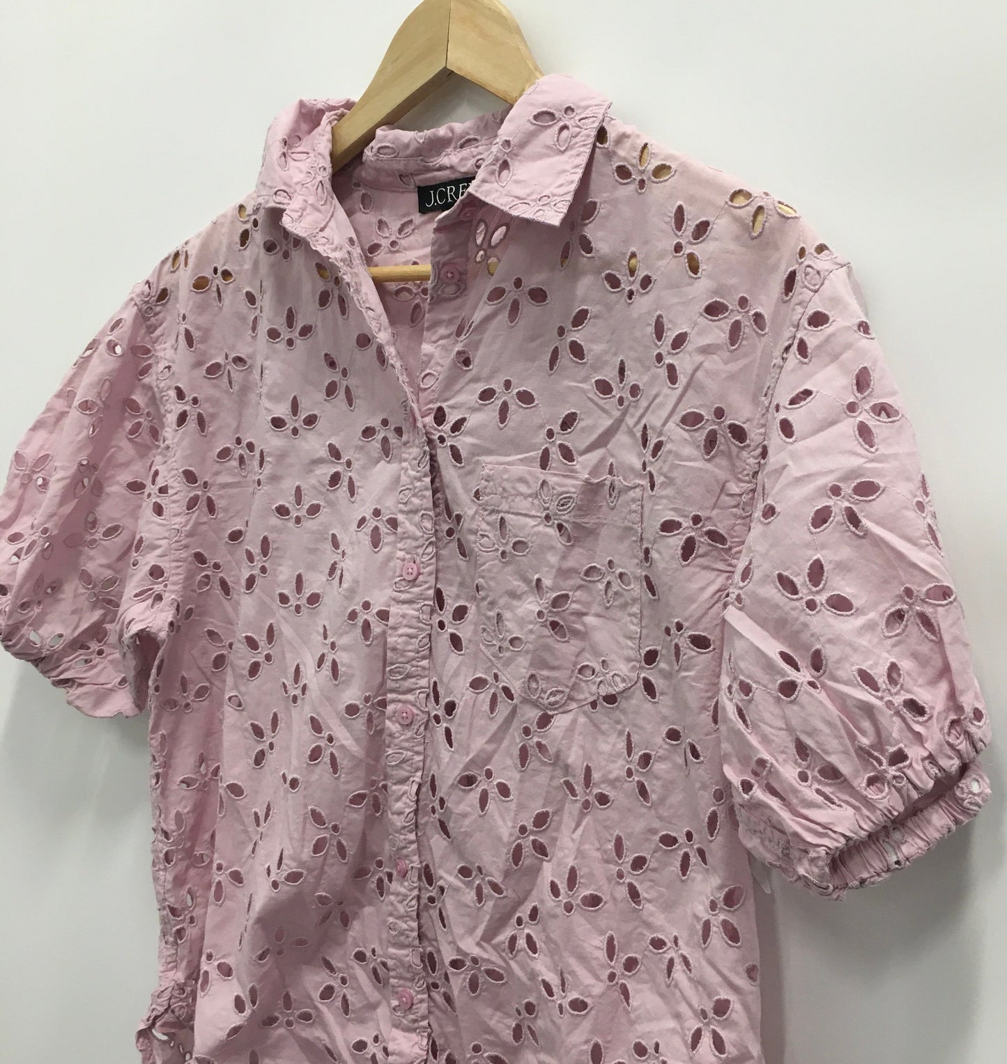 Top Short Sleeve By J Crew  Size: 6