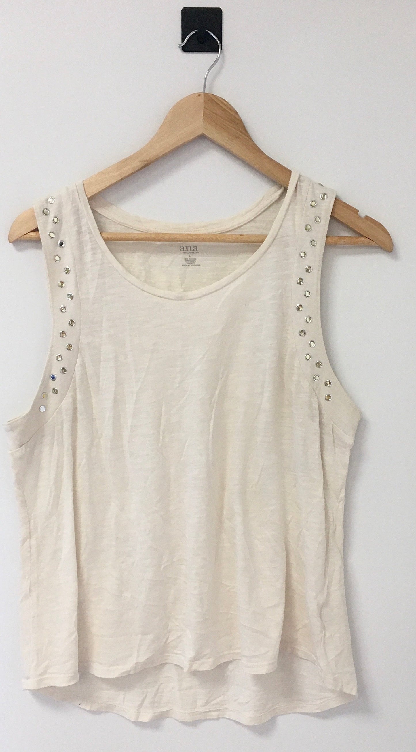 Top Sleeveless By Ana  Size: L