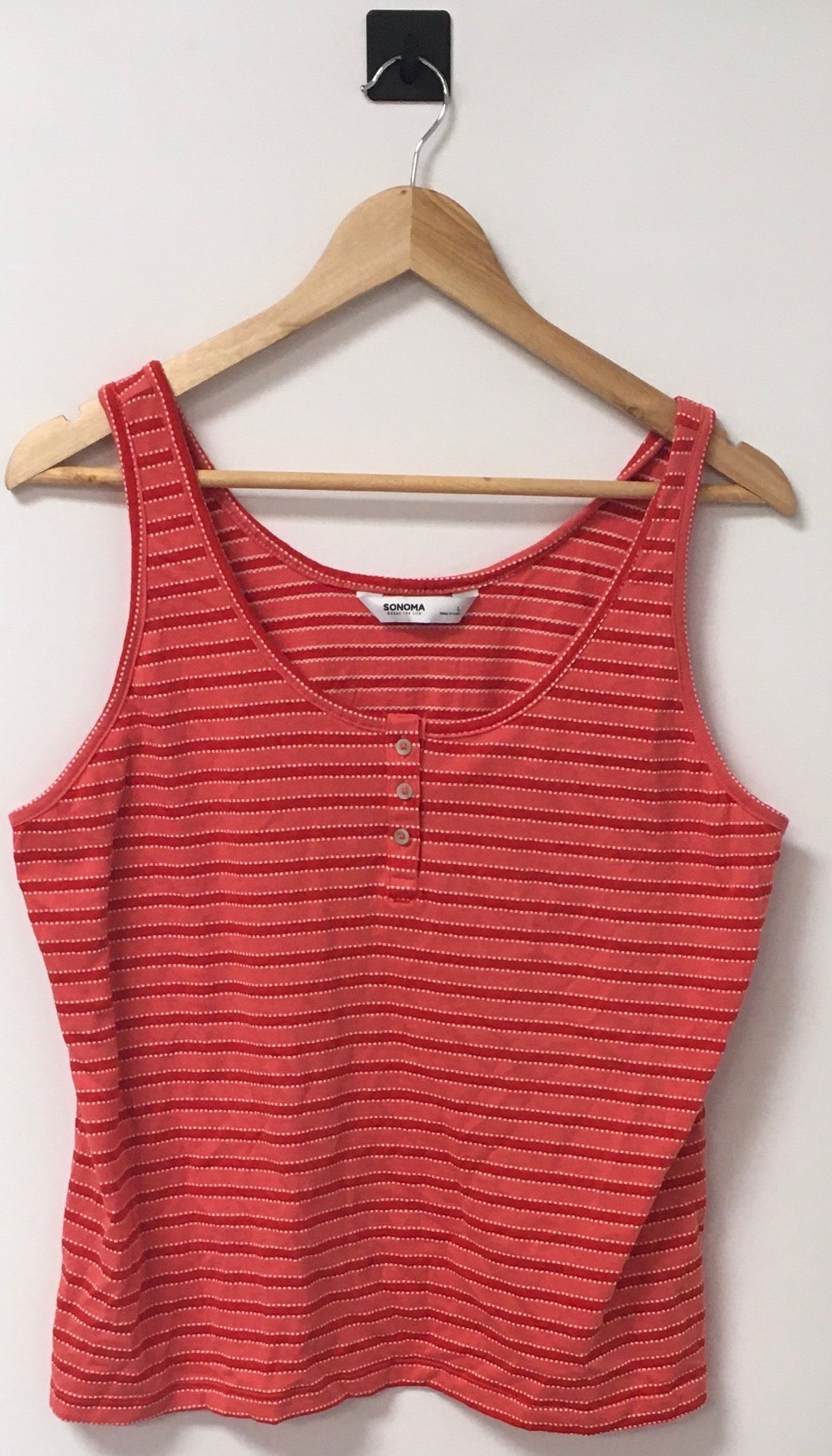 Top Sleeveless Basic By Sonoma  Size: L