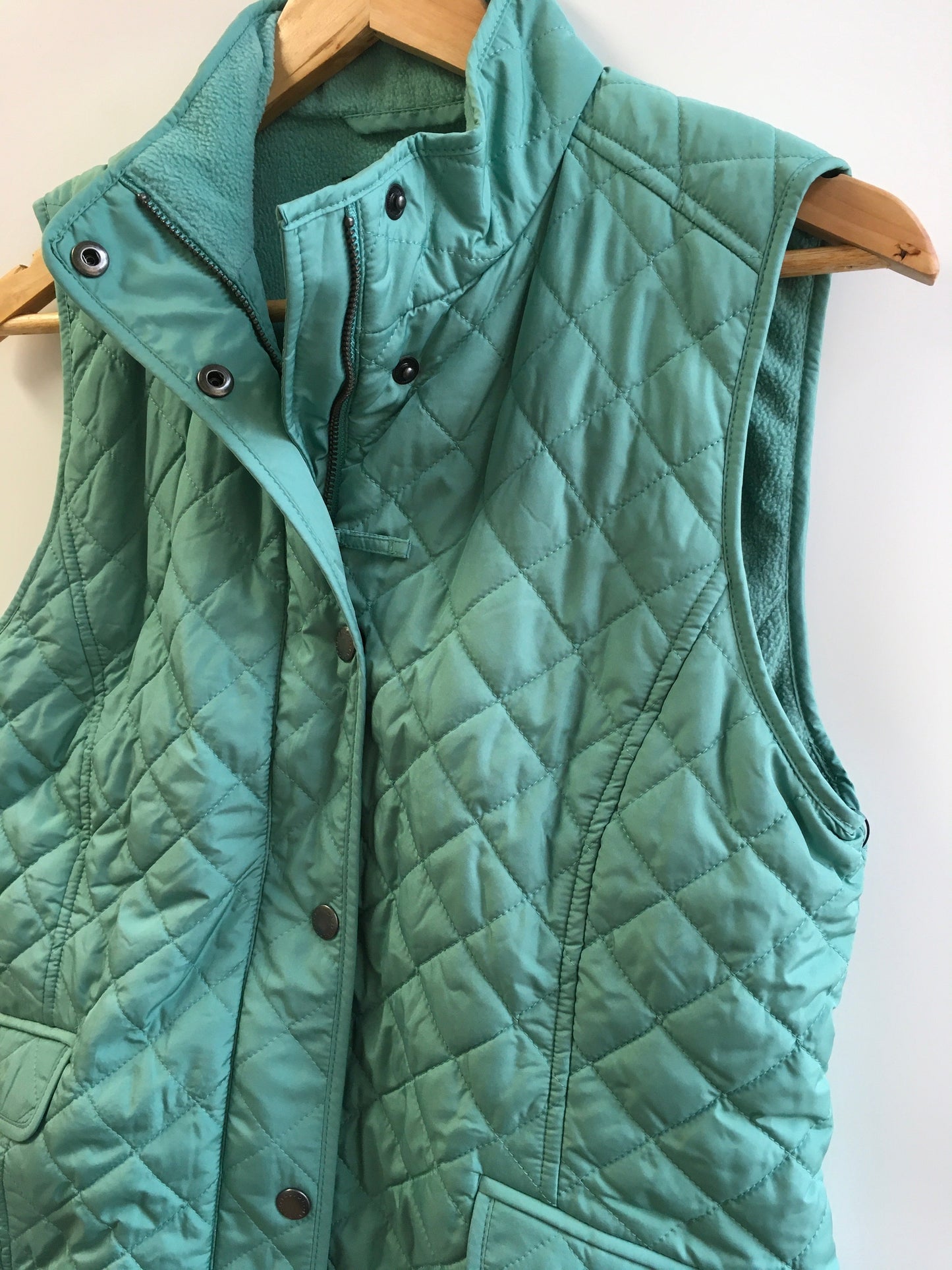 Vest Puffer & Quilted By Talbots  Size: Petite  Medium