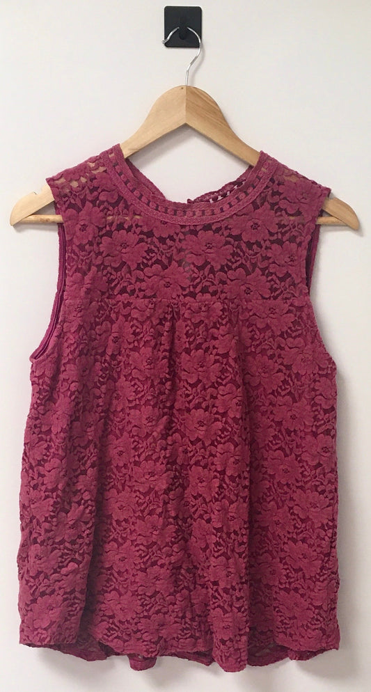 Top Sleeveless By West Kei  Size: L