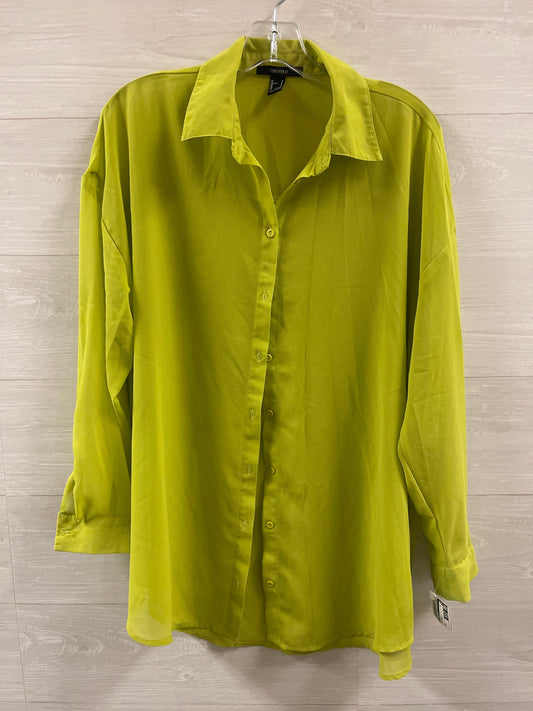 Blouse Long Sleeve By Forever 21  Size: S