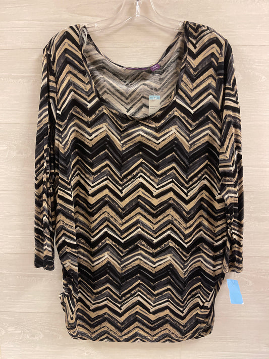 Top Long Sleeve By Beverly Drive  Size: 2x