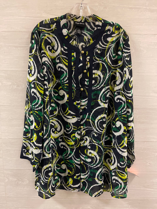 Tunic Long Sleeve By Maggie Barnes  Size: 1x