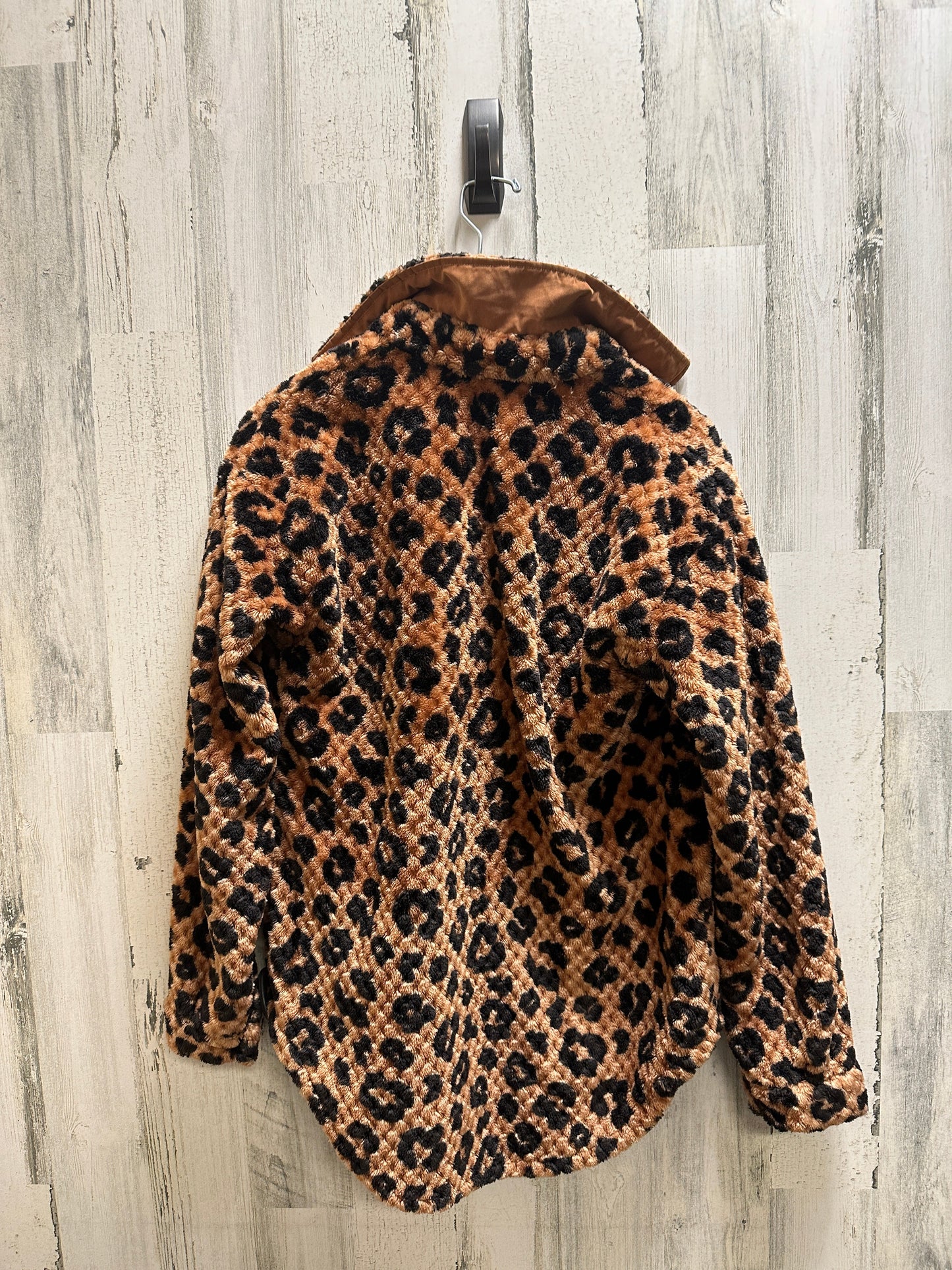 Coat Faux Fur & Sherpa By Simply Southern  Size: S