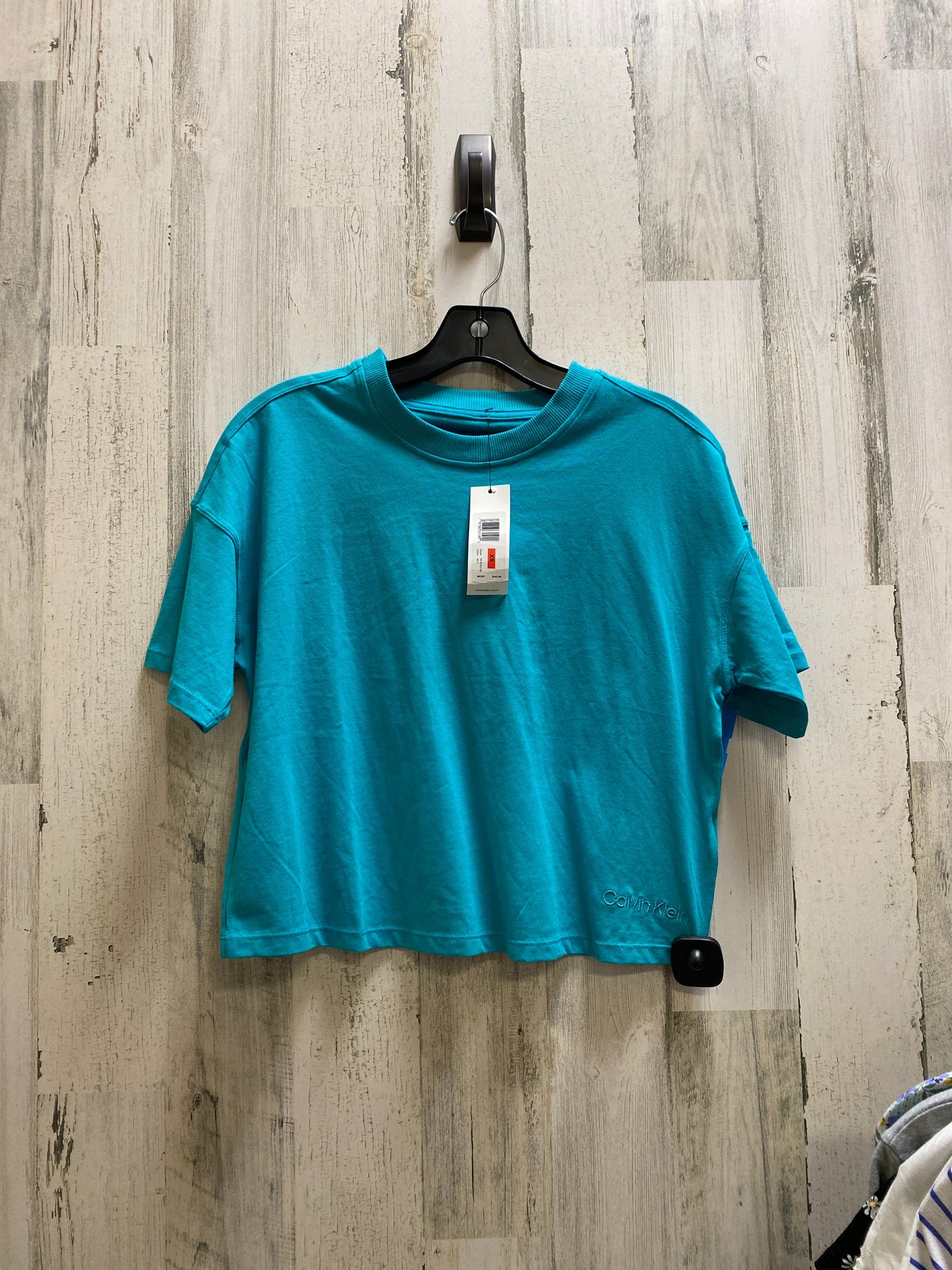 Top Short Sleeve By Calvin Klein  Size: Xs