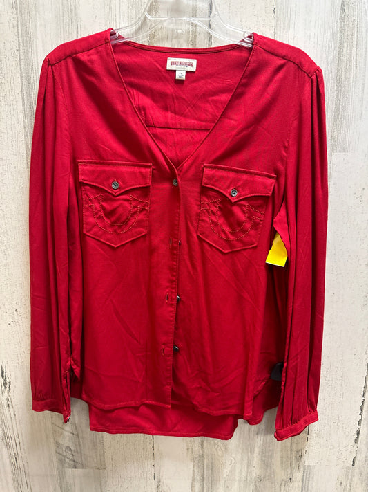 Top Long Sleeve By True Religion  Size: L