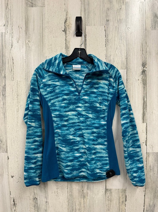 Athletic Top Long Sleeve Collar By Columbia  Size: S