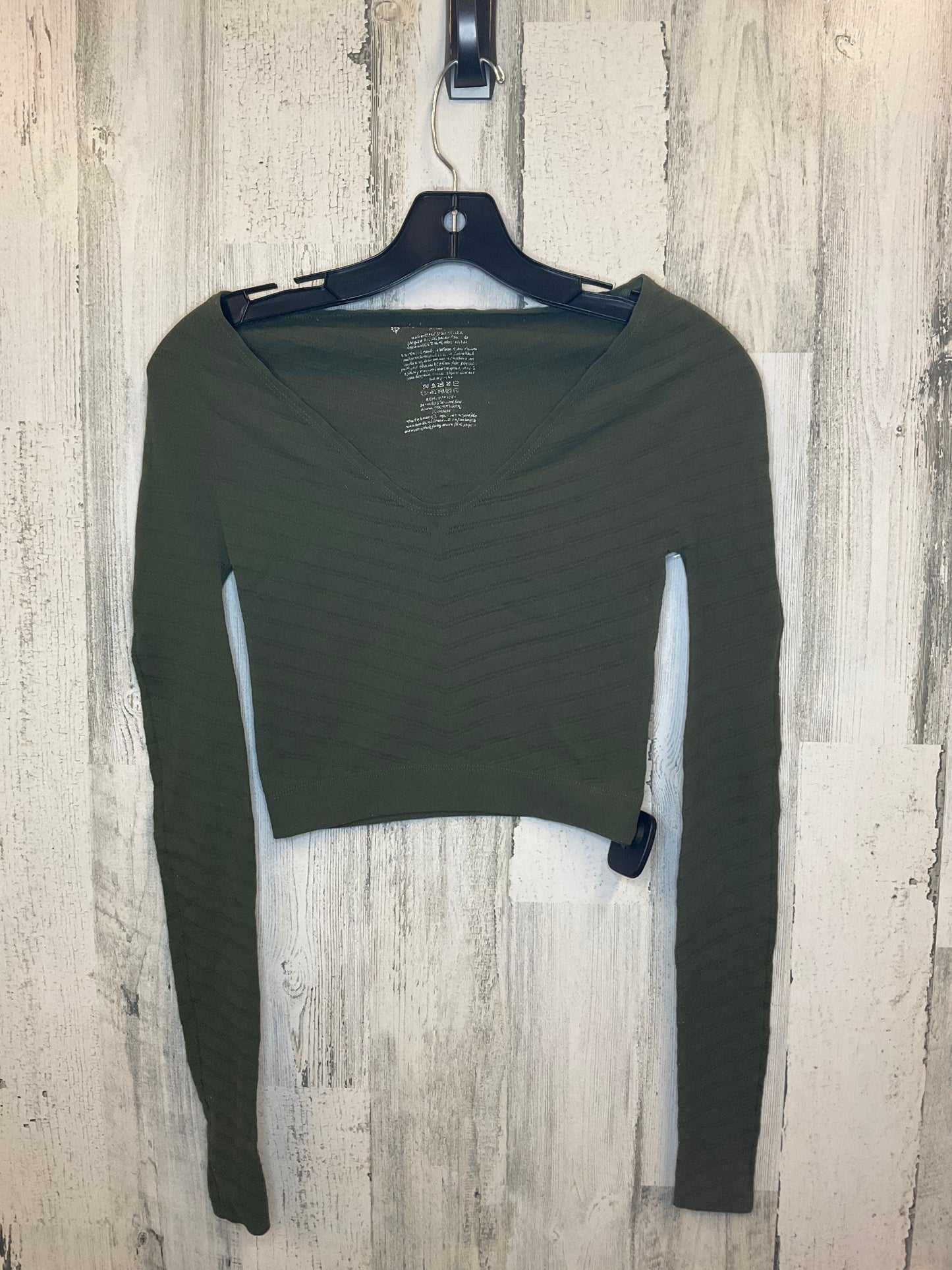 Athletic Top Long Sleeve Crewneck By Free People  Size: M