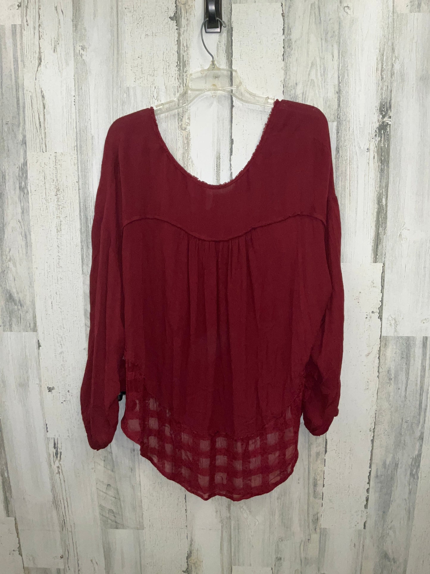 Top Long Sleeve By Free People  Size: L