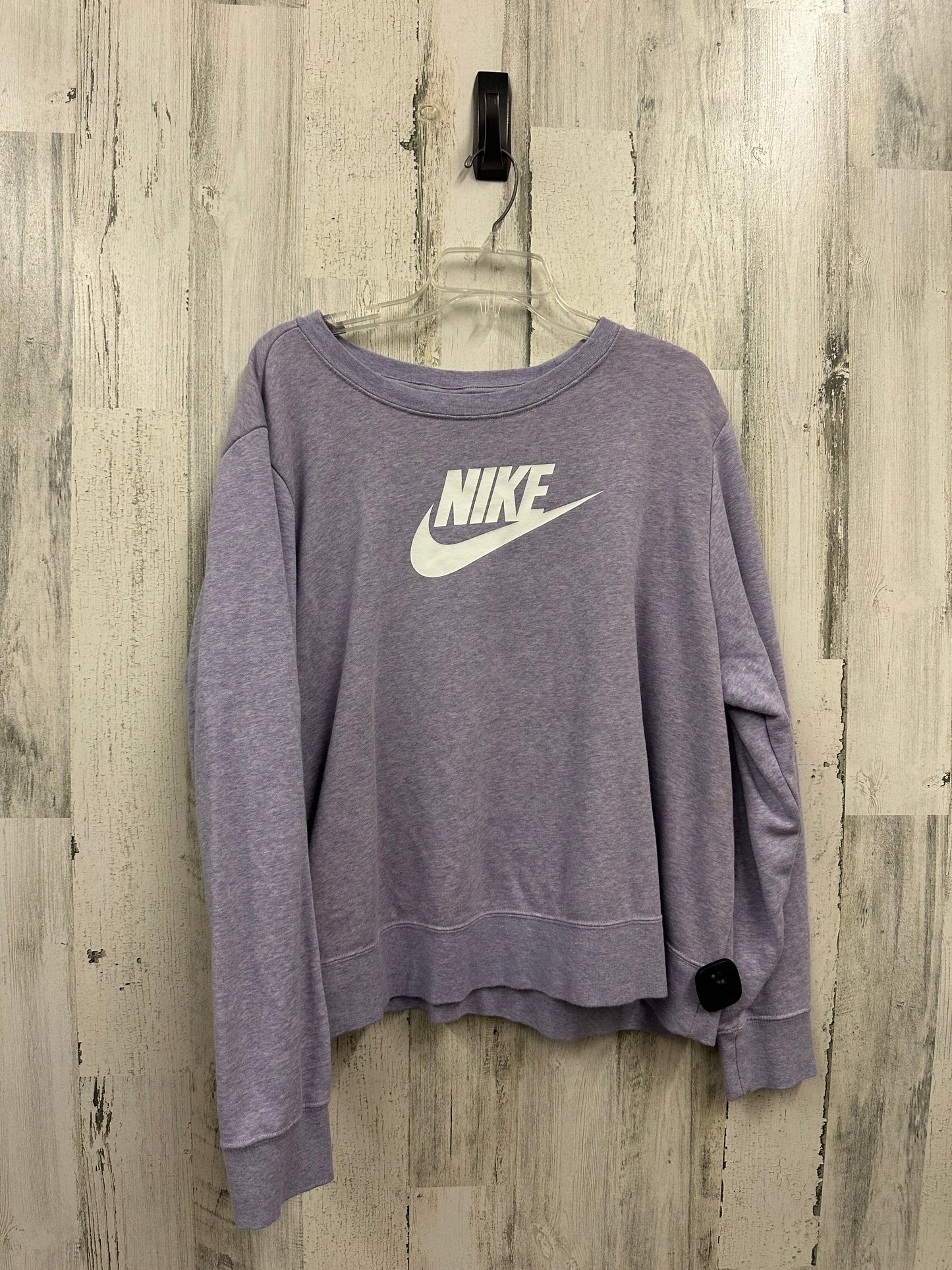 Top Long Sleeve By Nike  Size: 1x