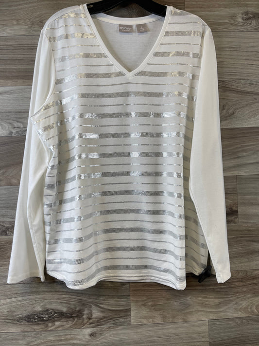 Top Long Sleeve Basic By Zenergy By Chicos  Size: Large
