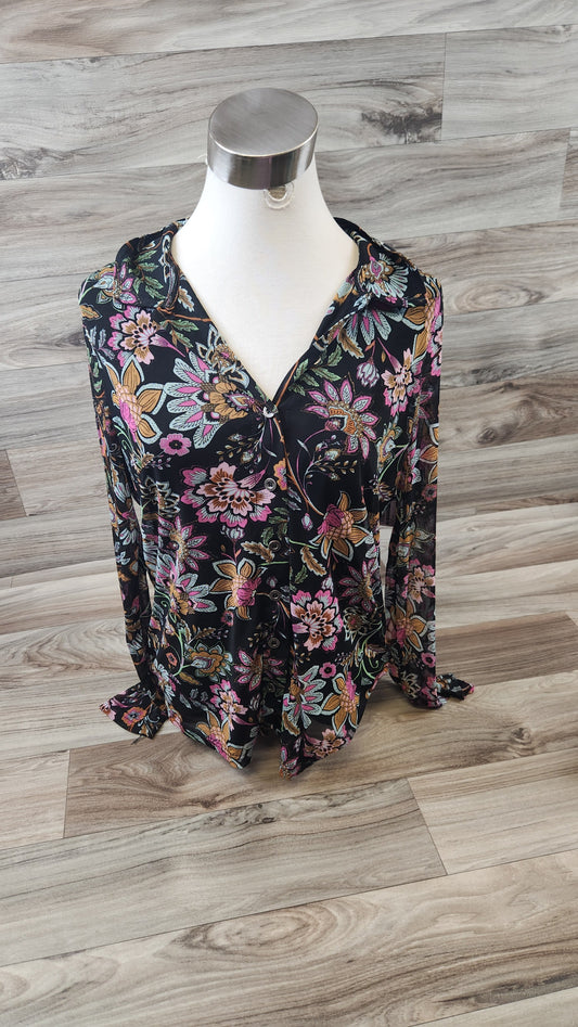 Top Long Sleeve By Jane And Delancey  Size: M