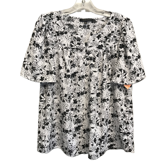 Top Short Sleeve By Adrienne Vittadini  Size: M