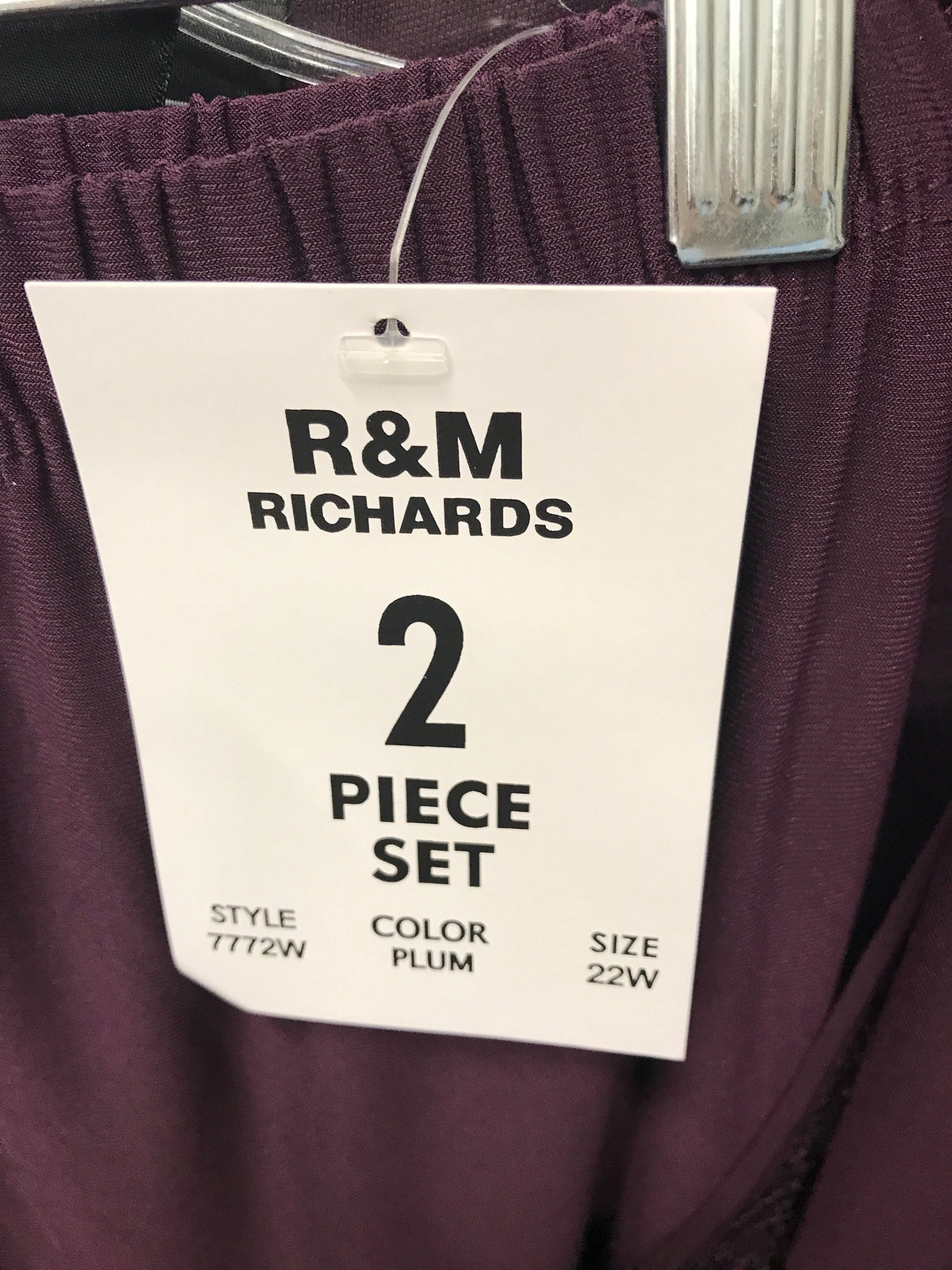 Pants Set 2pc By R And M Richards  Size: 22womens